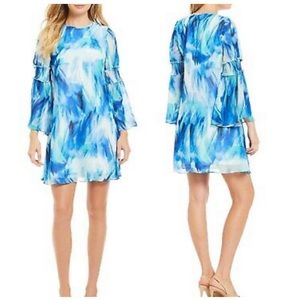 Calvin Klein Brush Stroke Print Long Sleeve